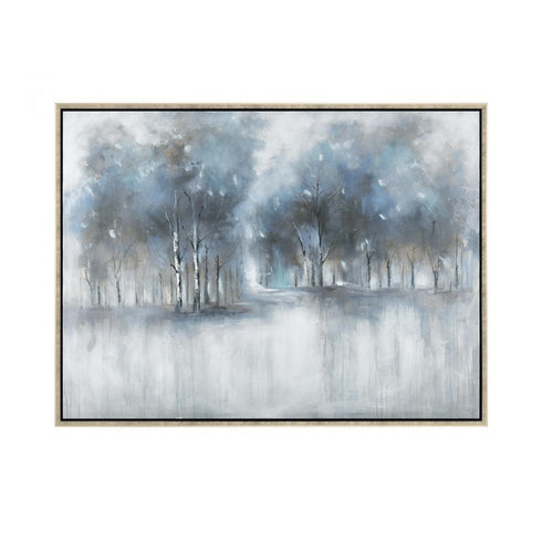 Elk Muller Forest WALL ART in Blue Finish Model: S0026-9308