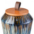 Elk Mulry Jar Set of 3 Green in Prussian Blue Glazed Model: S0037-11348/S3