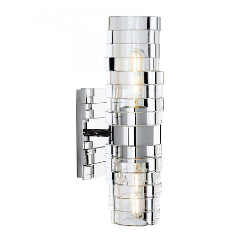 Elk Murano 13.5 Inch High 2 Light Sconce in Chrome Model: 9765-CH-IC