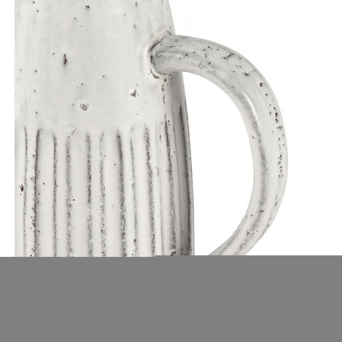 Elk Muriel VASE JAR BOTTLE in Aged White Finish Model: S0017-8210