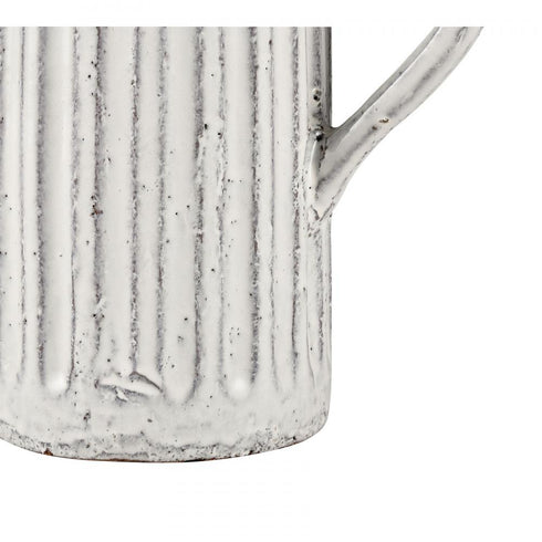 Elk Muriel VASE JAR BOTTLE in Aged White Finish Model: S0017-8210