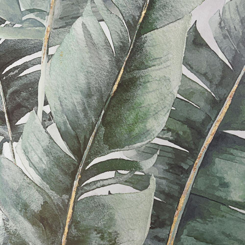 Elk Musa WALL ART in Green Finish Model: S0016-8166