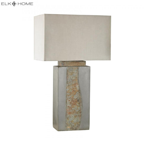 Elk Musee TABLE LAMP in Gray Finish Model: D3098