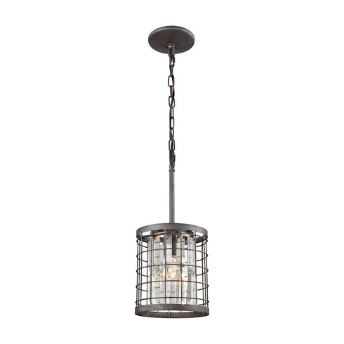 Elk Nadina MINI PENDANT in Silver Finish Model: 14345/1