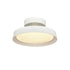 Elk Nancy 11.75 Inch Wide LED Semi Flush Mount in Matte White Model: 85064/LED