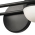 Elk Nelly 14 Inch Wide 2 Light Vanity Light in Matte Black Model: 81591/LED