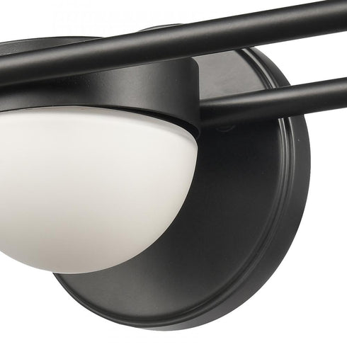 Elk Nelly 22 Inch Wide 3 Light Vanity Light in Matte Black Model: 81592/LED