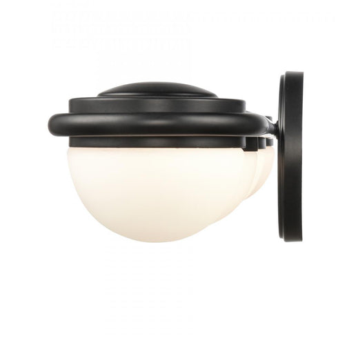 Elk Nelly 31 Inch Wide 4 Light Vanity Light in Matte Black Model: 81593/LED