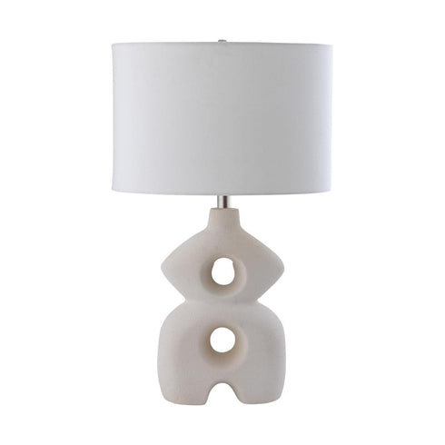Elk Neptune 26 Inch High 1 Light Table Lamp in Dry White Model: H0809-11879
