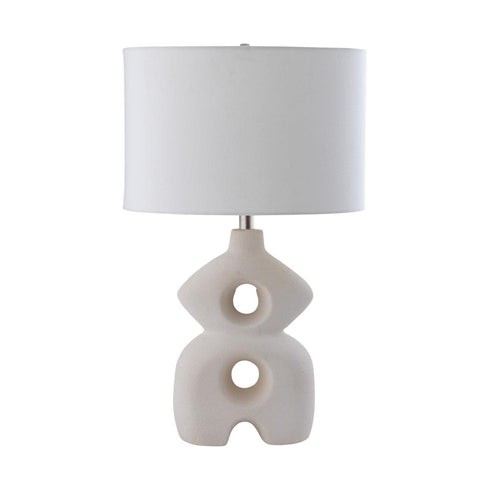 Elk Neptune 26 Inch High 1 Light Table Lamp in Dry White Model: H0809-11879