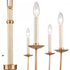 Elk Neville 28 Inch Wide 8 Light Chandelier Natural Brass Model: 89718/8