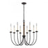 Elk Neville 28'' Wide 8 Light Chandelier Model: 89708/8