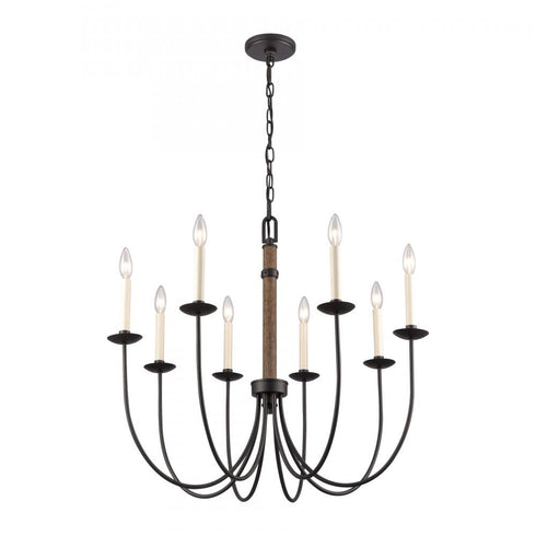 Elk Neville 28'' Wide 8 Light Chandelier Model: 89708/8