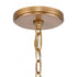 Elk Neville 34 Inch Wide 12 Light Chandelier Natural Brass Model: 89719/8+4
