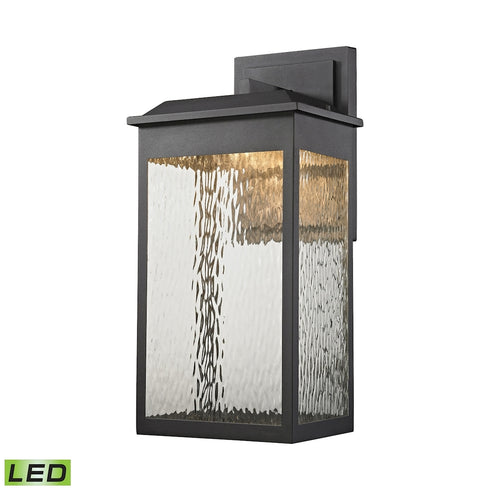 Elk Newcastle SCONCE in Textured Matte Black Finish Model: 45202/LED