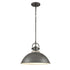Elk North Shore 18 Inch Wide 1 Light Outdoor Pendant in Iron Model: 69651/1