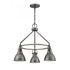 Elk North Shore 24 Inch Wide 3 Light Outdoor Pendant in Iron Model: 69652/3