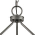 Elk North Shore 24 Inch Wide 3 Light Outdoor Pendant in Iron Model: 69652/3