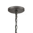 Elk North Shore 24 Inch Wide 3 Light Outdoor Pendant in Iron Model: 69652/3