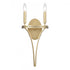 Elk Noura 20 Inch High 2 Light Sconce Champagne Gold Model: 69480/2