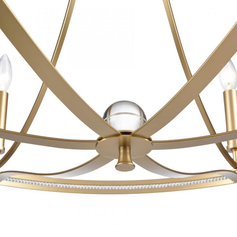 Elk Noura 31.5'' Wide 6 Light Chandelier Model: 69485/6