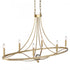 Elk Noura 46.5'' Wide 6 Light Linear Chandelier Model: 69486/6