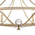 Elk Noura 46.5'' Wide 6 Light Linear Chandelier Model: 69486/6
