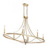 Elk Noura 46.5'' Wide 6 Light Linear Chandelier Model: 69486/6