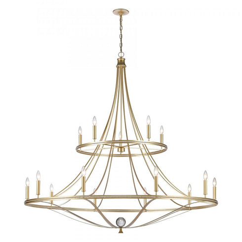 Elk Noura 60'' Wide 15 Light Chandelier Model: 69489/10+5