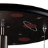 Elk Novelty FLUSH MOUNT in Black Finish Model: 5089/3
