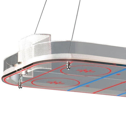 Elk Novelty ISLAND LIGHT in Silver Finish Model: 5138/2