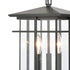 Elk Oak Park HANGING in Matte Black Finish Model: 89365/3