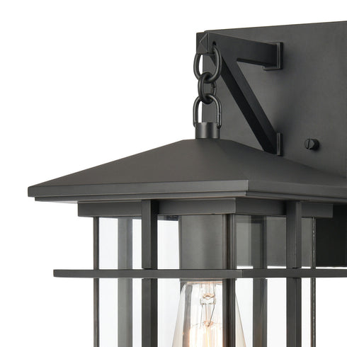 Elk Oak Park SCONCE in Matte Black Finish Model: 89360/1