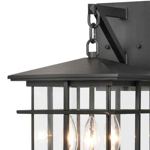 Elk Oak Park SCONCE in Matte Black Finish Model: 89361/3
