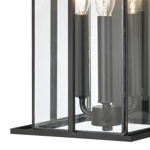 Elk Oak Park SCONCE in Matte Black Finish Model: 89363/3