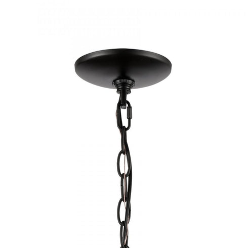 Elk Oakland CHANDELIER in Black Finish Model: CN290926