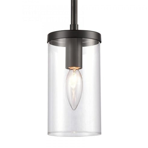 Elk Oakland MINI PENDANT in Black Finish Model: CN290156