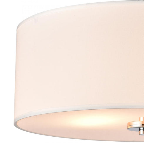 Elk Oakland SEMI FLUSH MOUNT in Chrome Finish Model: CN290283