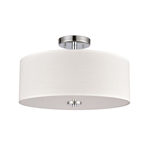 Elk Oakland SEMI FLUSH MOUNT in Chrome Finish Model: CN290283