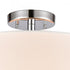 Elk Oakland SEMI FLUSH MOUNT in Chrome Finish Model: CN290283