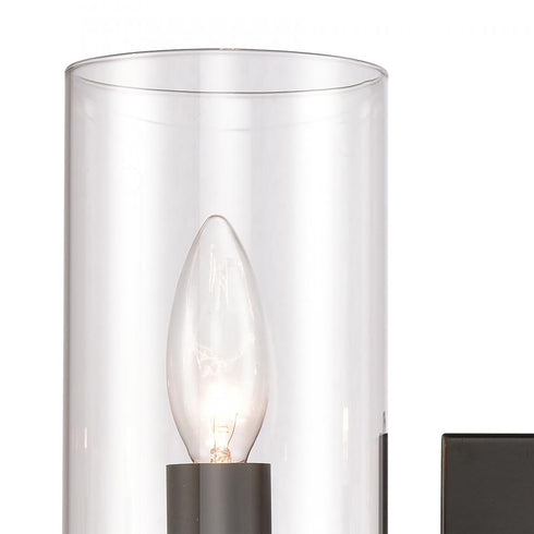Elk Oakland VANITY LIGHT in Black Finish Model: CN290216