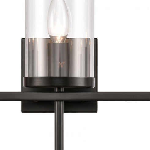 Elk Oakland VANITY LIGHT in Black Finish Model: CN290316