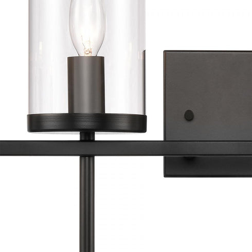 Elk Oakland VANITY LIGHT in Black Finish Model: CN290416