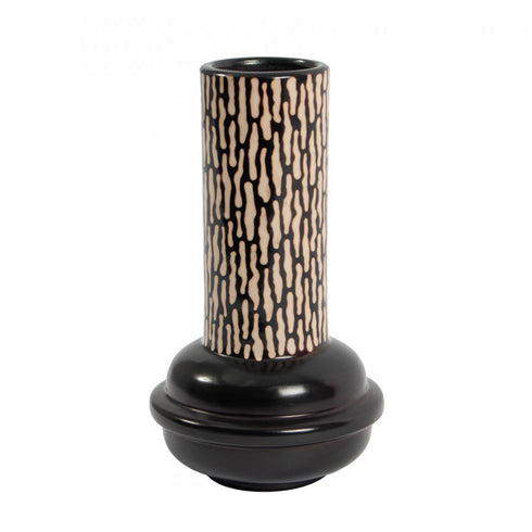 Elk Ofelia Vase Medium in Black Model: H0517-10723