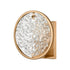 Elk Ombelle 1 Light SCONCE in Satin Brass Clear Finish Model: H018-7240