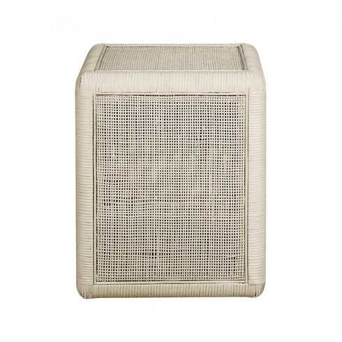 Elk Oneka Accent Table White in Shoji White Finish Model: S0075-10247