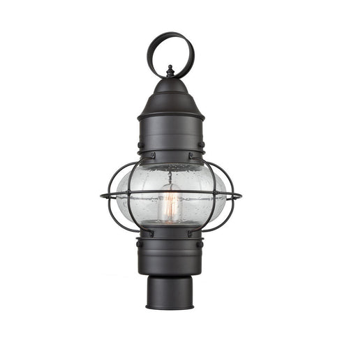 Elk Onion POST MOUNT in Oil Rubbed Bronze Finish Model: 57182/1