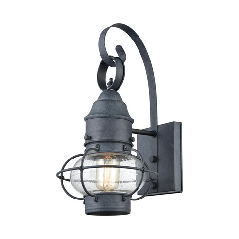 Elk Onion SCONCE in Aged Zinc Finish Model: 57170/1