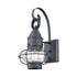 Elk Onion SCONCE in Aged Zinc Finish Model: 57170/1