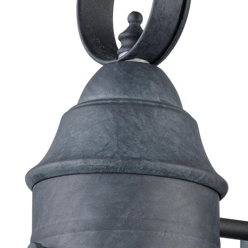 Elk Onion SCONCE in Aged Zinc Finish Model: 57170/1